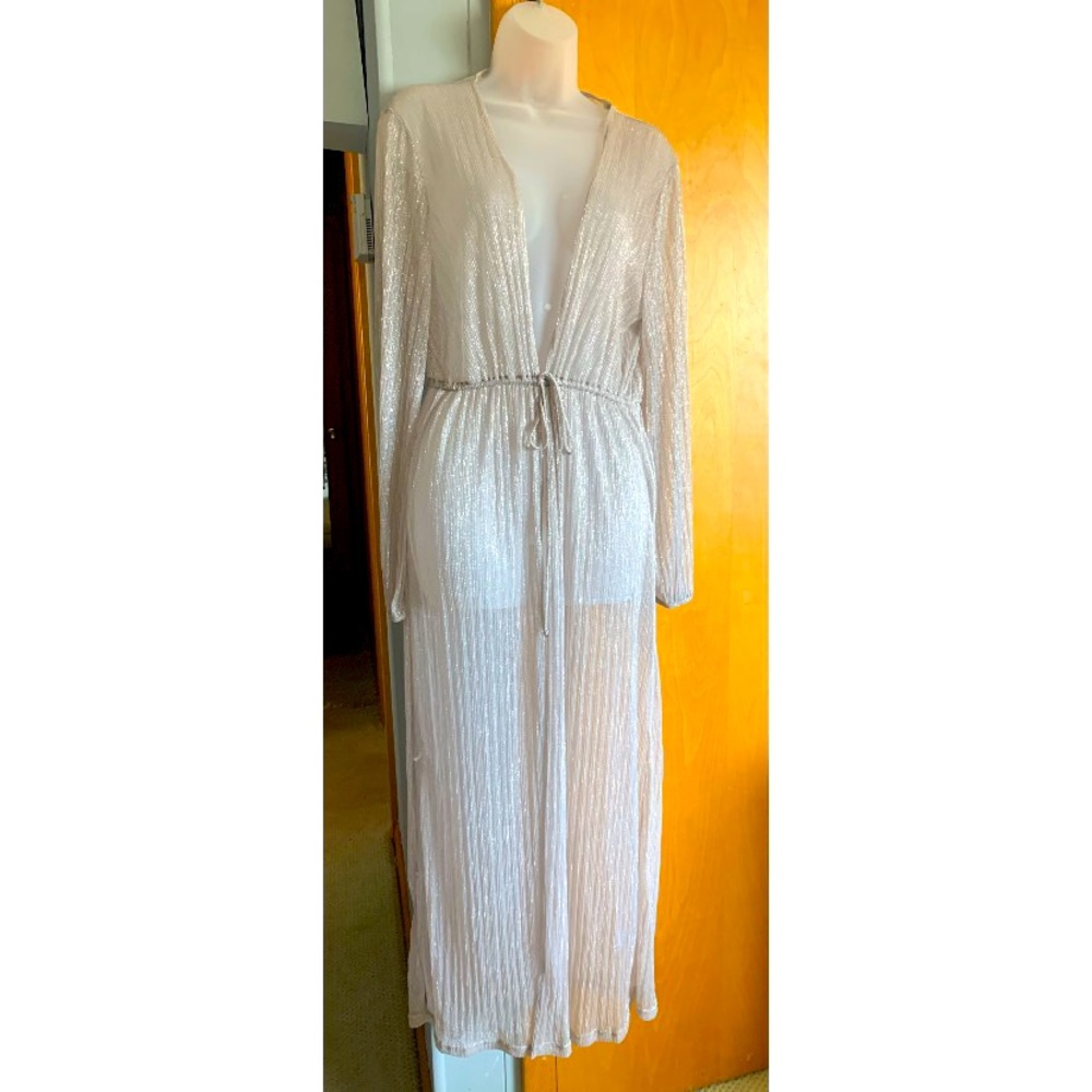 STUNNING SPARKLY MAXI CARDIGAN